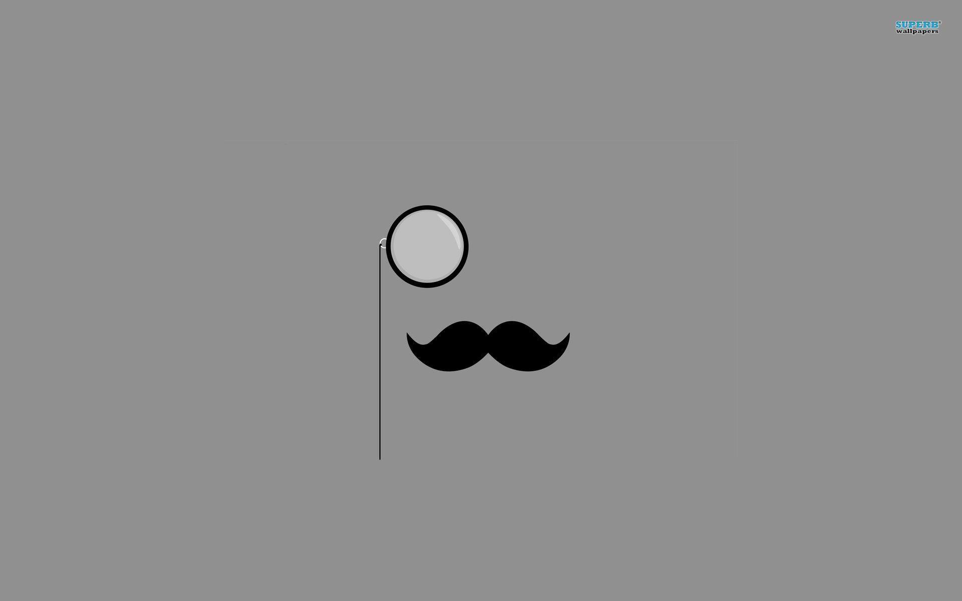 Mustache iPhone Wallpaper