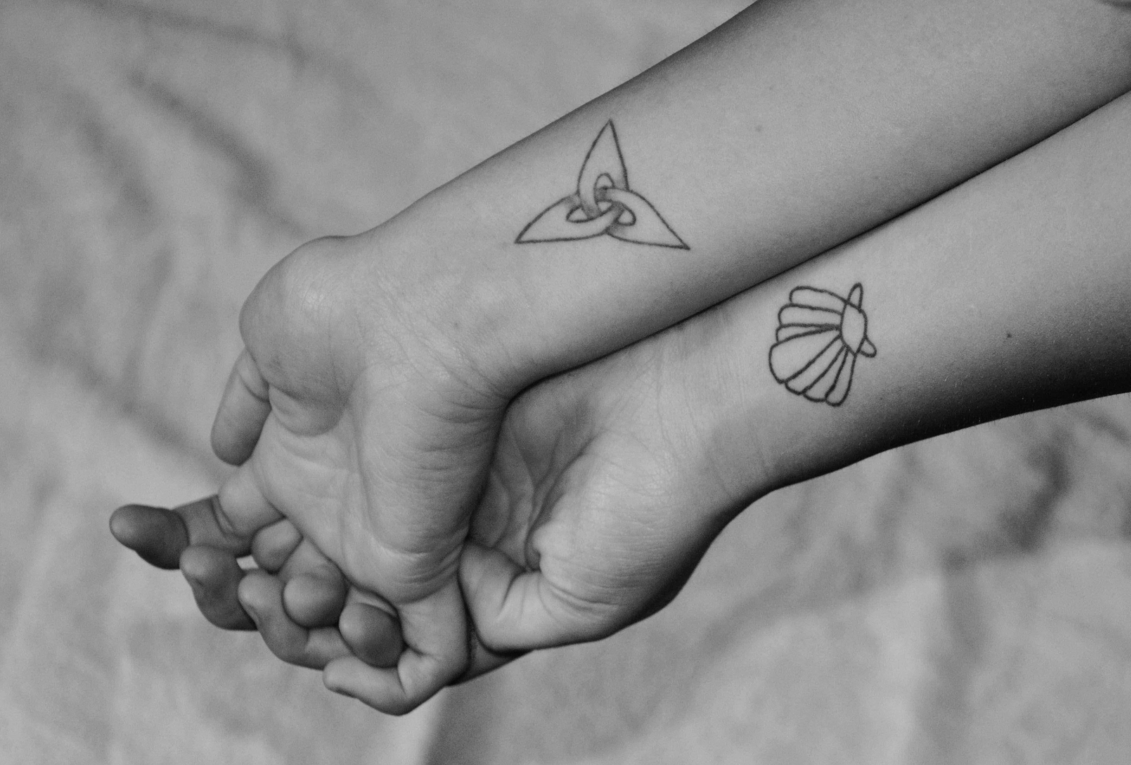 Best Friend Matching Tattoos. wallpaper wallpaper HD background