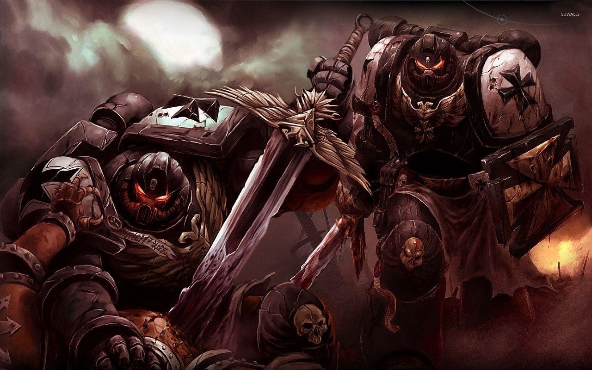 Black templars warhammer 40k robots sword battle artwork Games HD  wallpaper  Peakpx