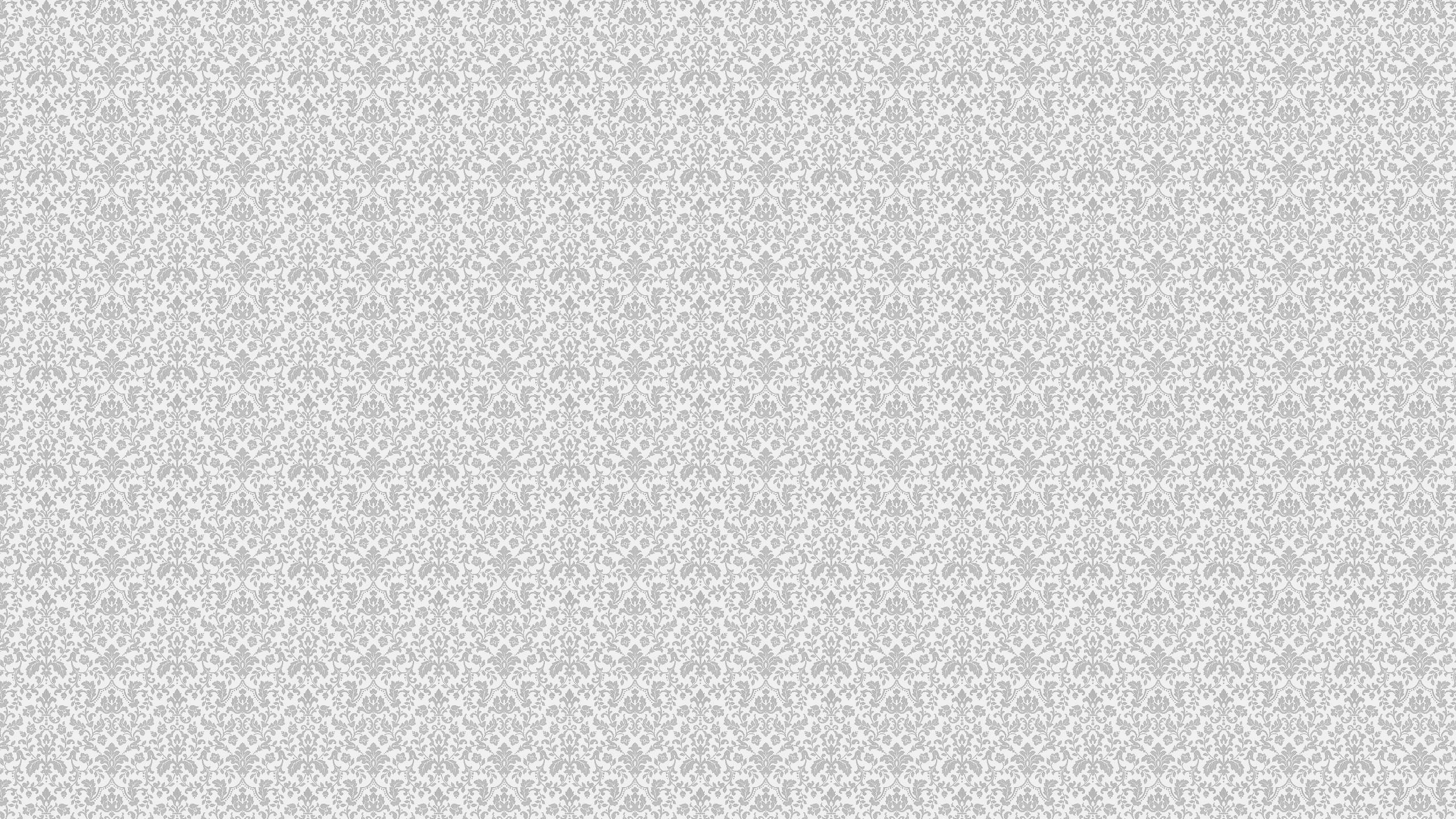 White Damask Wallpaper