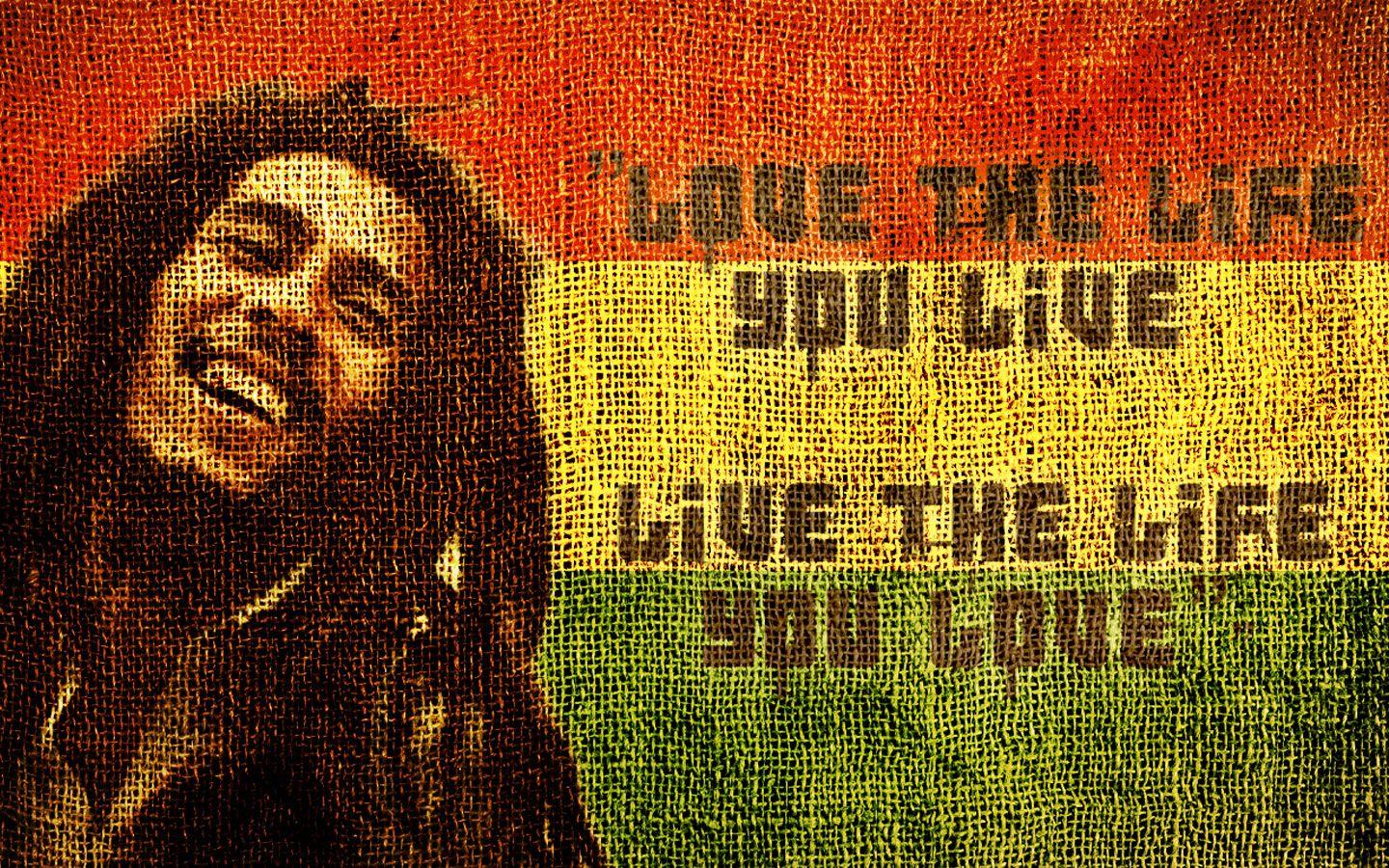 Bob Marley Quotes Hd Wallpaper