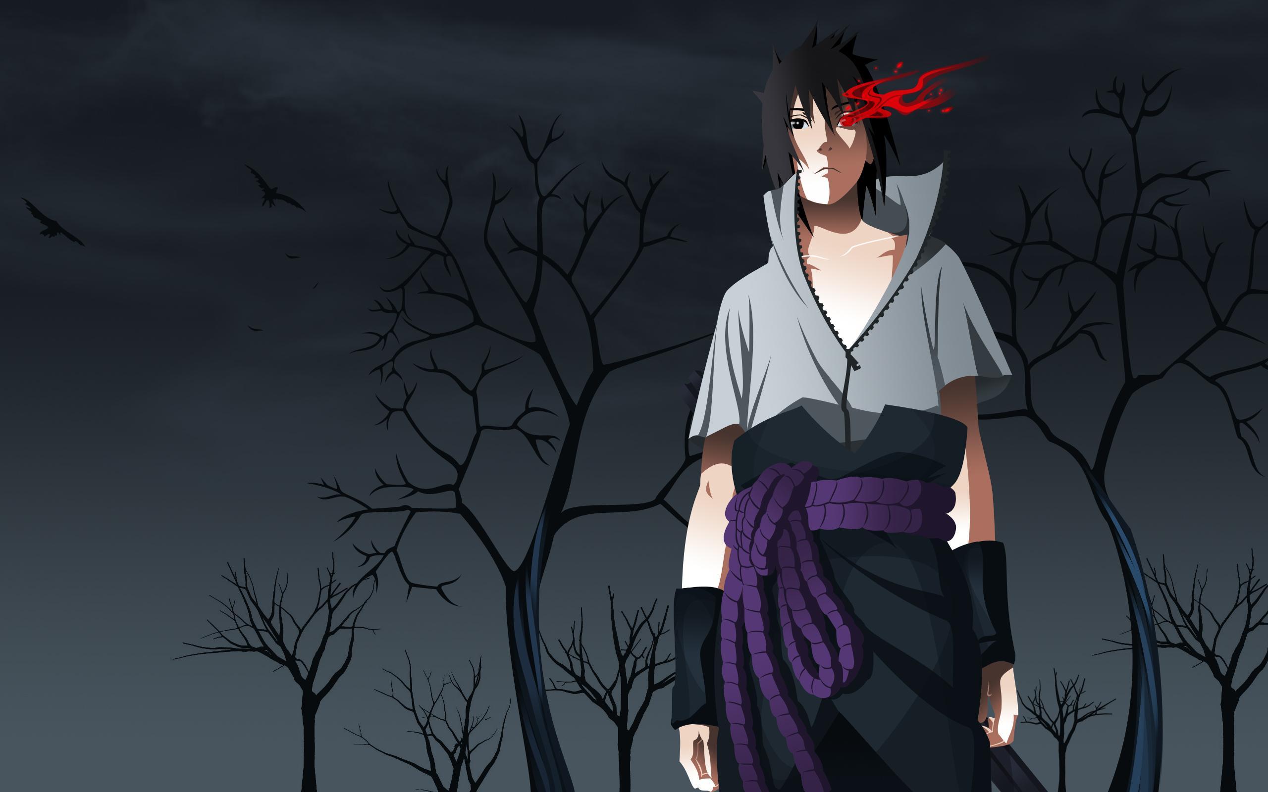 Wallpaper Uchiha Sasuke