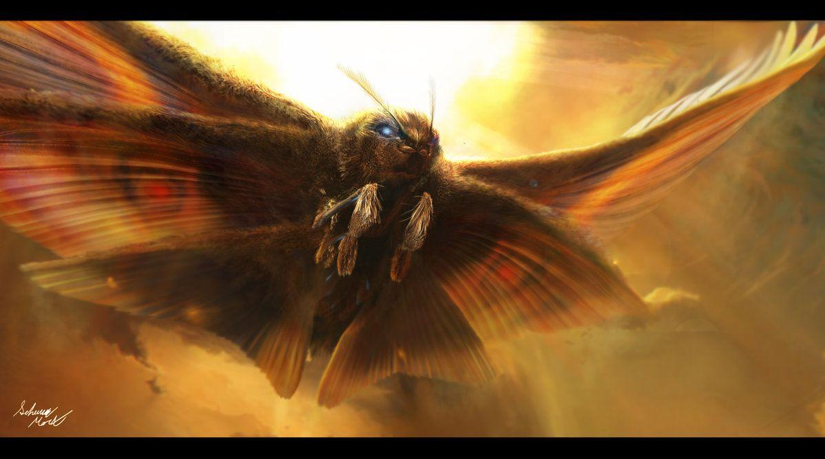 Mothra, Protector Of Earth By InkVeil Matter