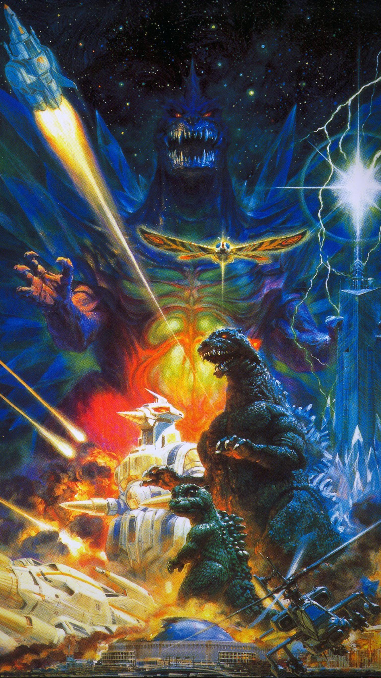 Godzilla vs. SpaceGodzilla (1994) Phone Wallpaper