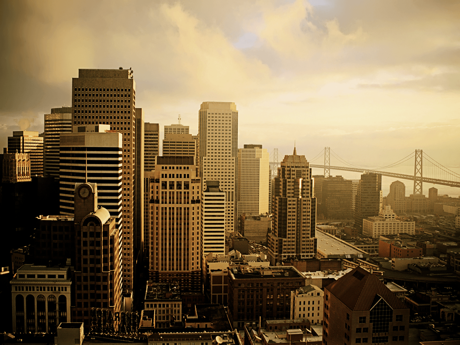 San Francisco Skylin HD Wallpaper, Background Image