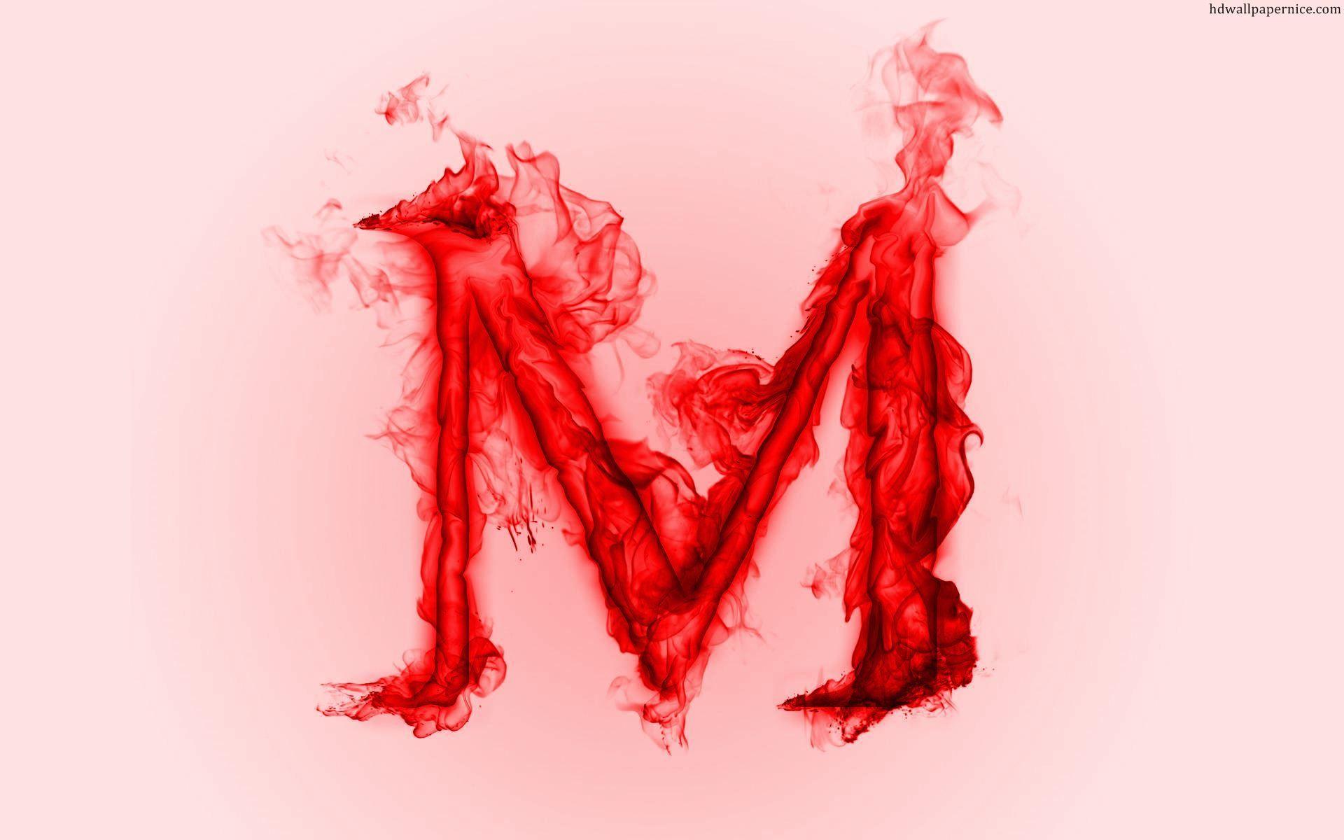 m alphabet wallpapers in heart