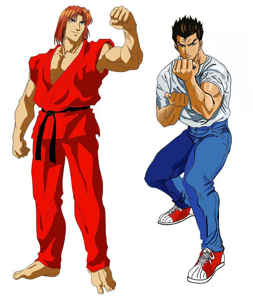 Ryu And Ken street fighter II V