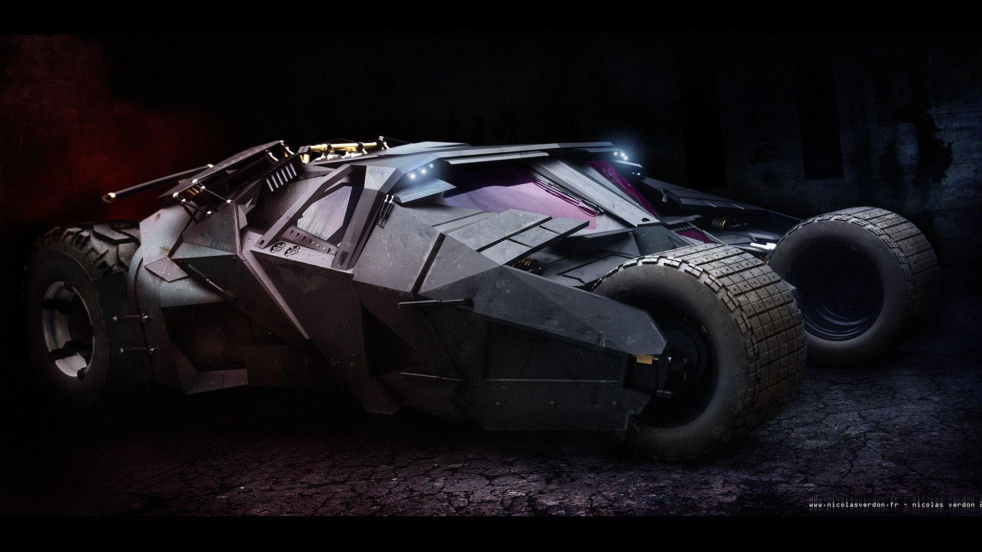 Batmobile Wallpaper
