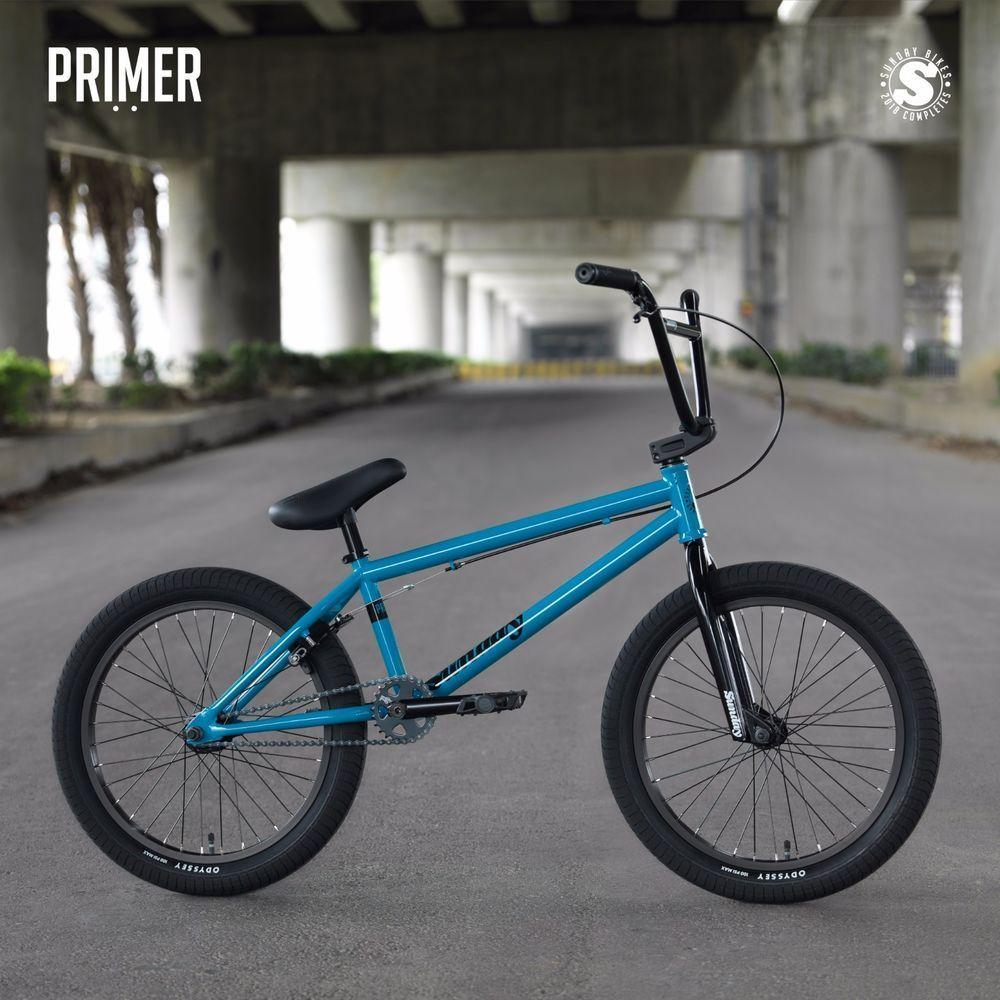 sunday bike bmx primer 20 teal bicycle fit cult primo kink