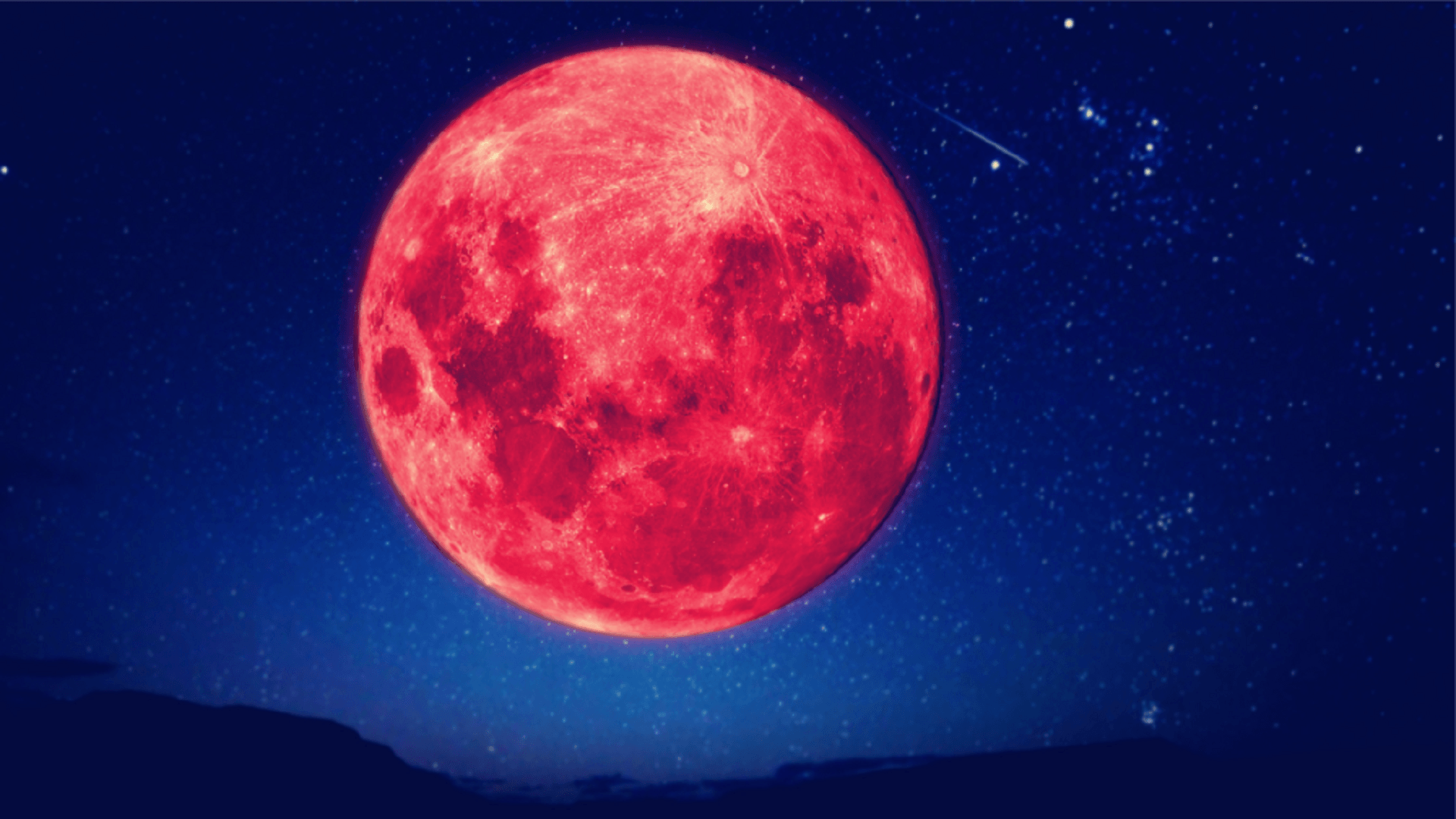blood moon HD wallpaper [1920×1080]