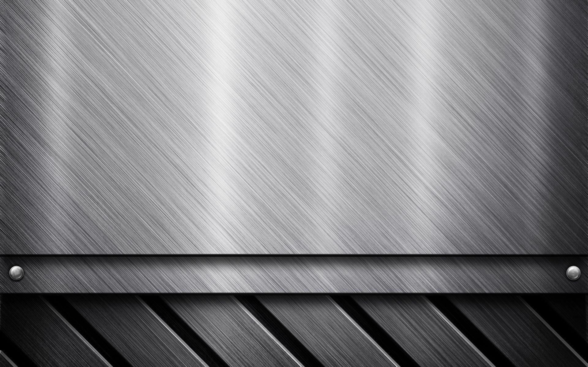 Stainless Steel Looking Wallpaper