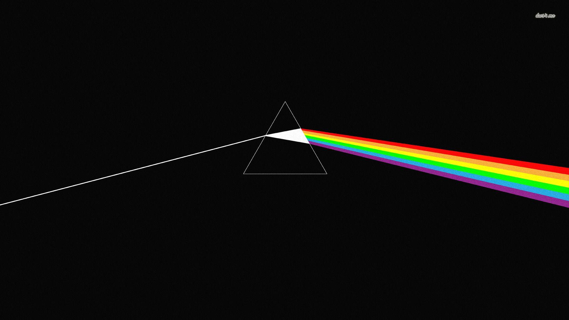 Pink Floyd Logo Dark Side Of The Moon HD Wallpaper, Background Image