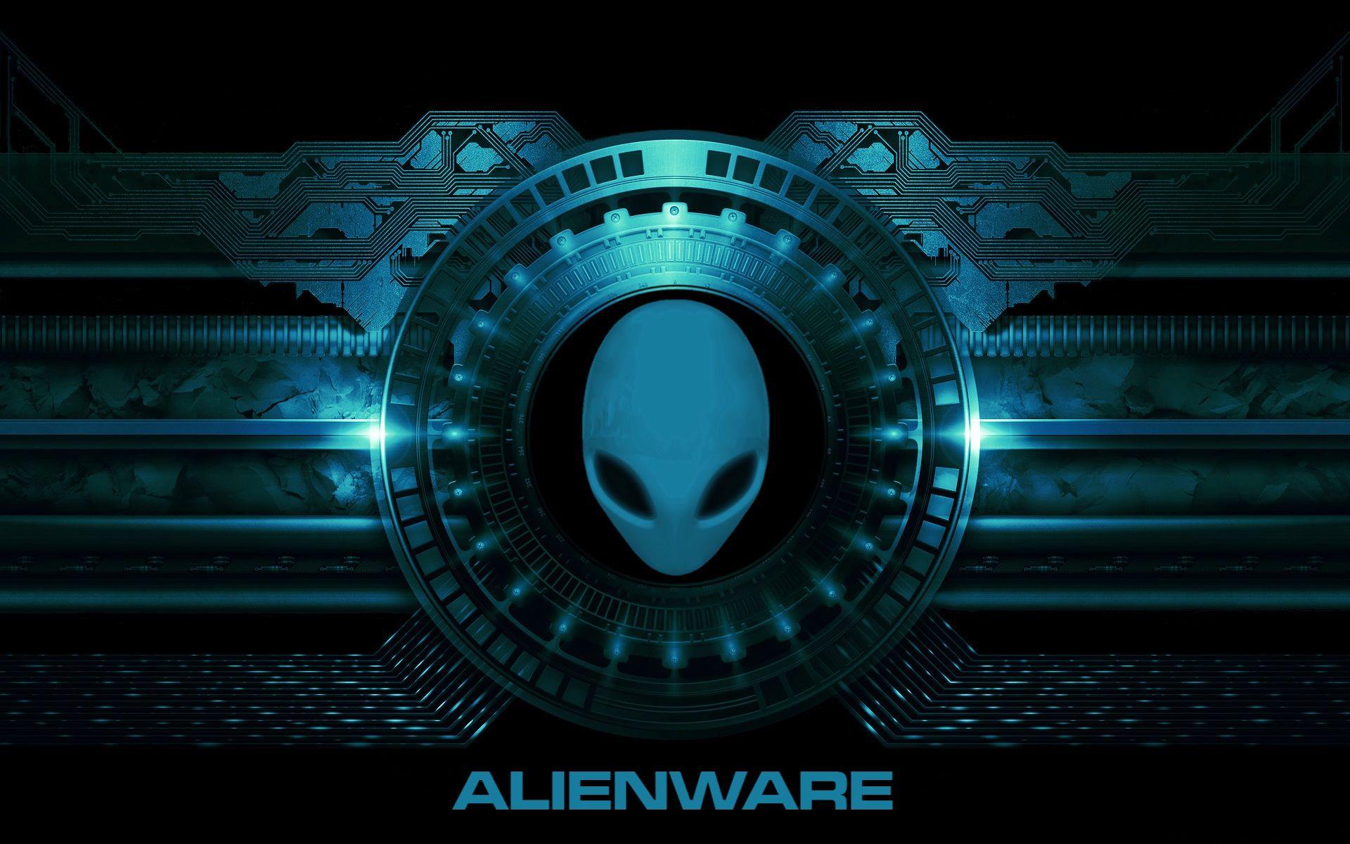 Blue alienware wallpaper