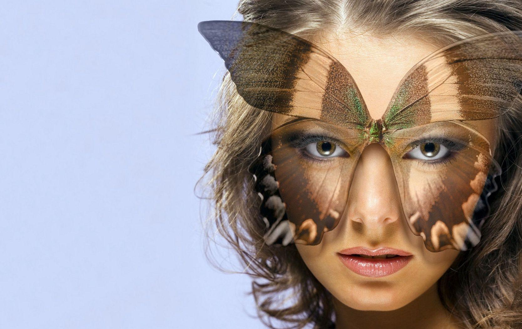 Portrait Woman's Fac HD Wallpaper, Background Image