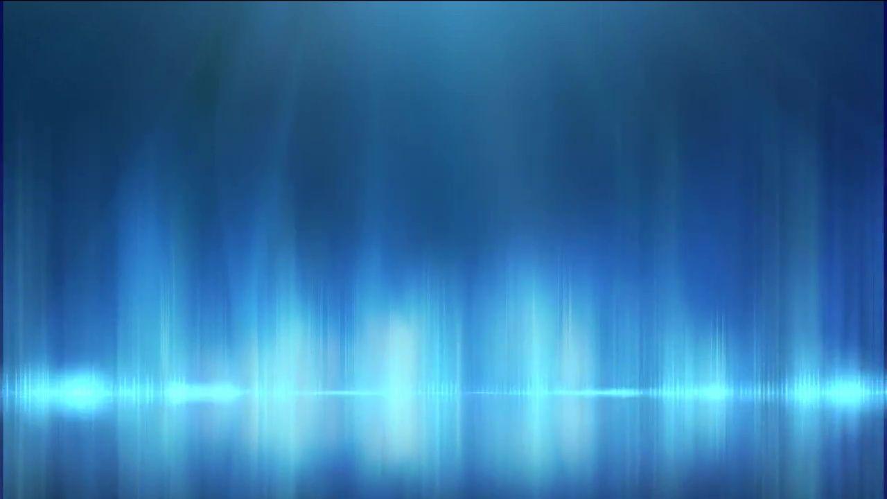 Animated blue video background. Video footage for intro video and films