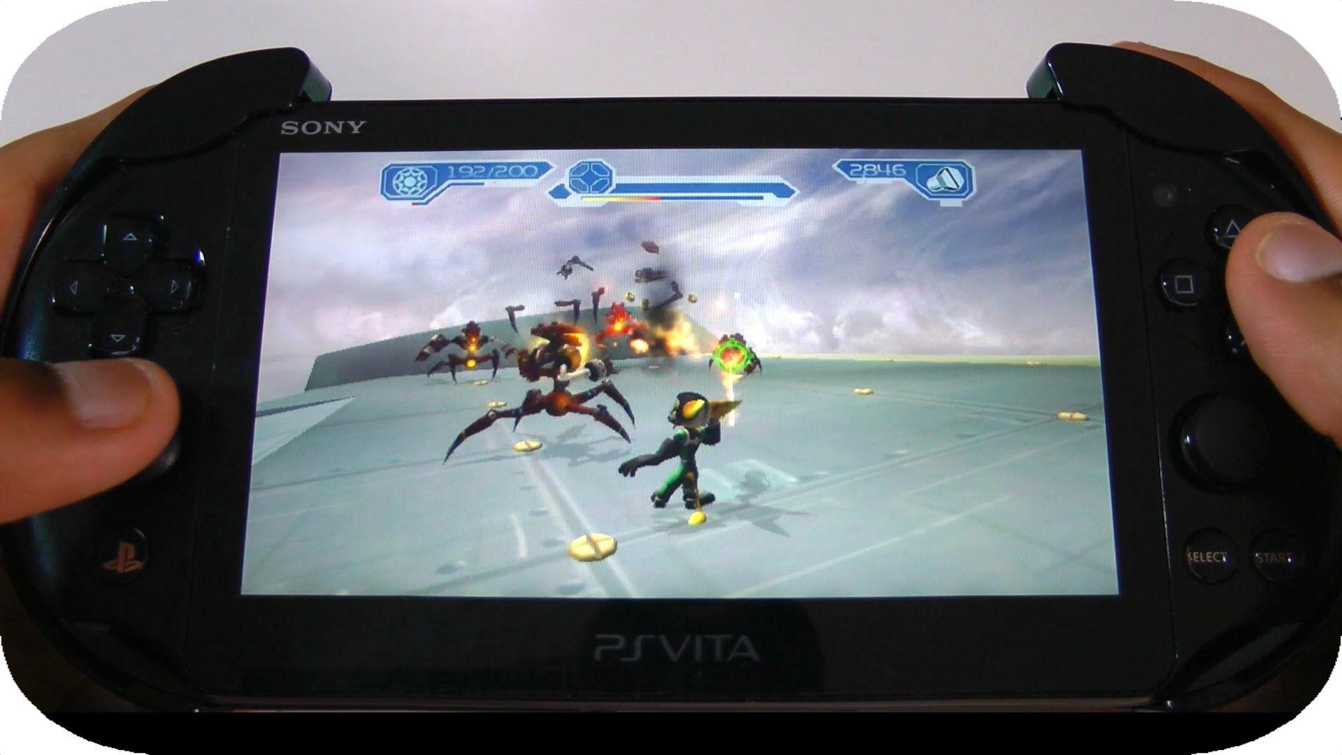 Ratchet and Clank 2 HD Trilogy PS Vita First Impressions Gameplay