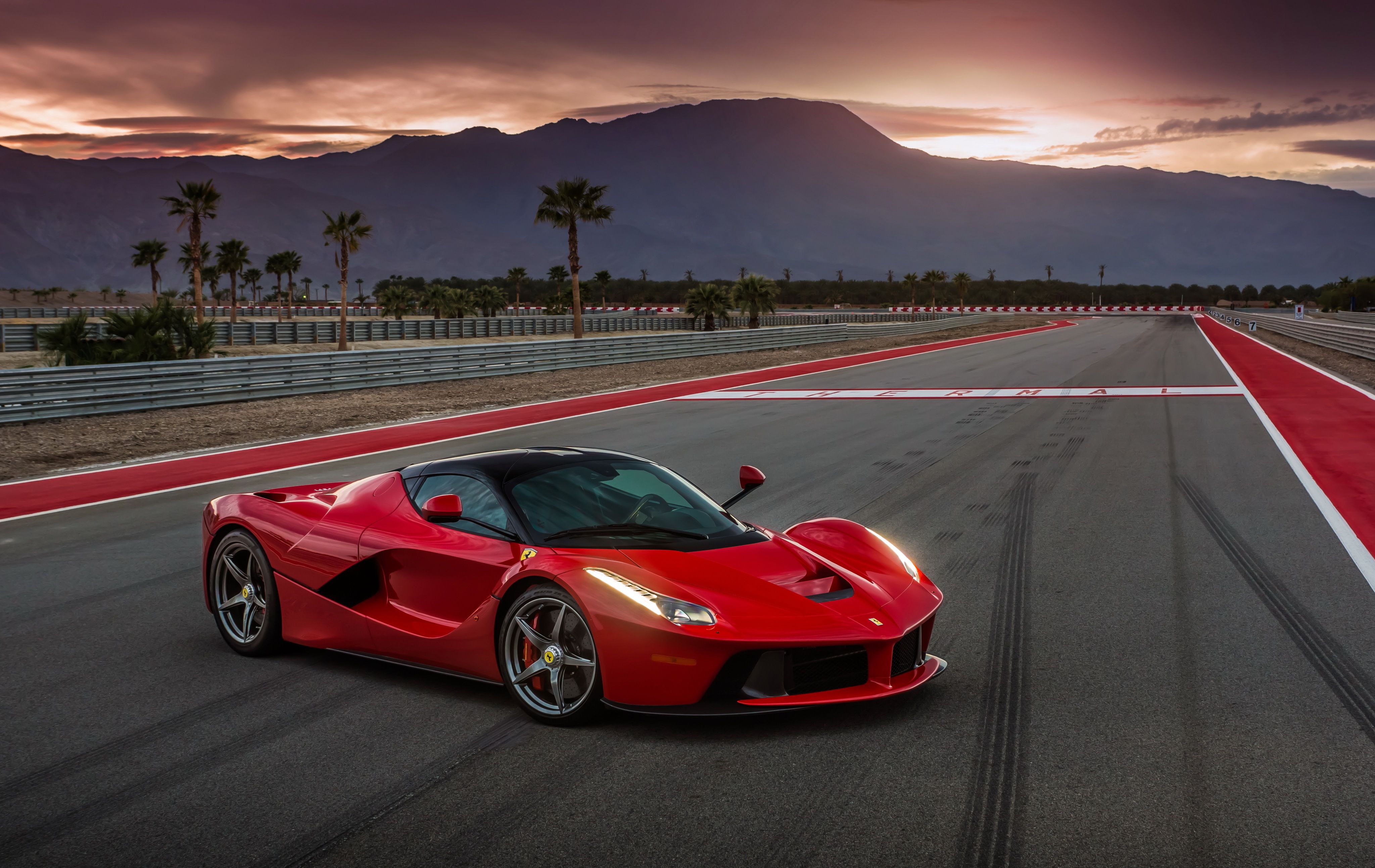 Ferrari, Ferrari LaFerrari Red Color 16k 8k HD Pc Wallpaper