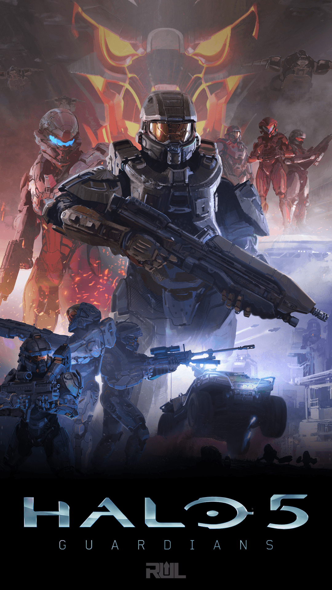 Halo 5 Phone Wallpaper, Profile Pics, and More Up Live