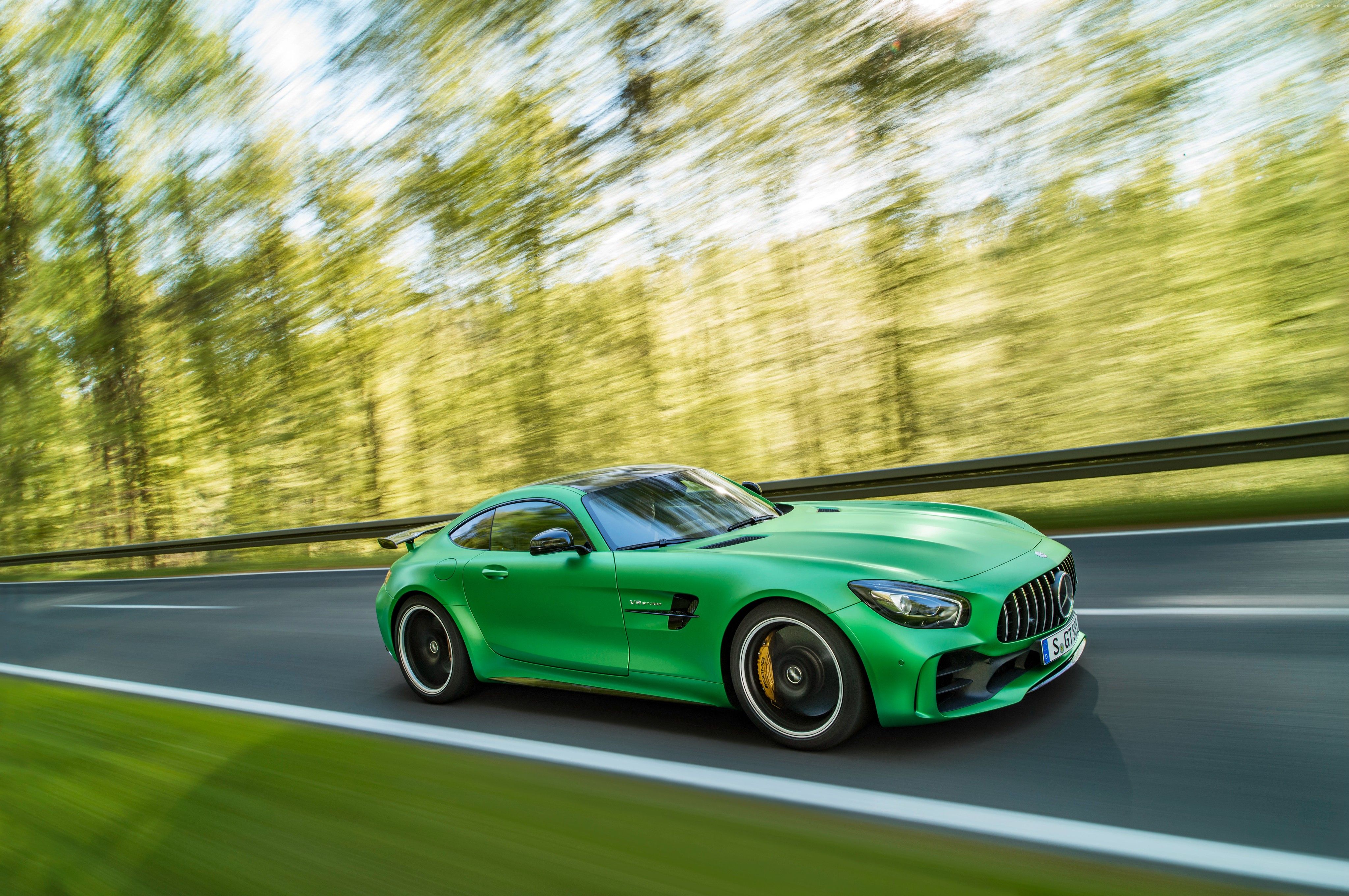 Wallpaper Mercedes AMG GT R, Green, Goodwood Festival Of Speed 2016