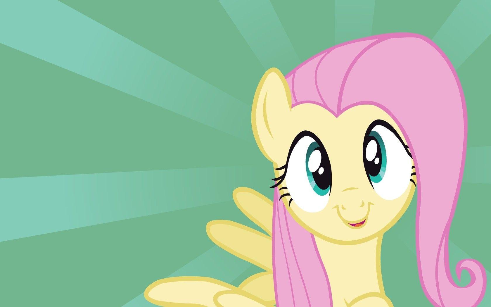 Pegasus My Little Pony Fluttershy Bronies green background My Little