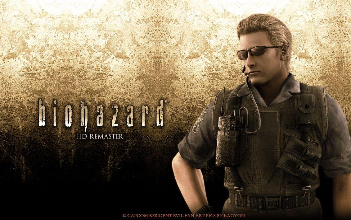 Re Albert Wesker Wallpaper