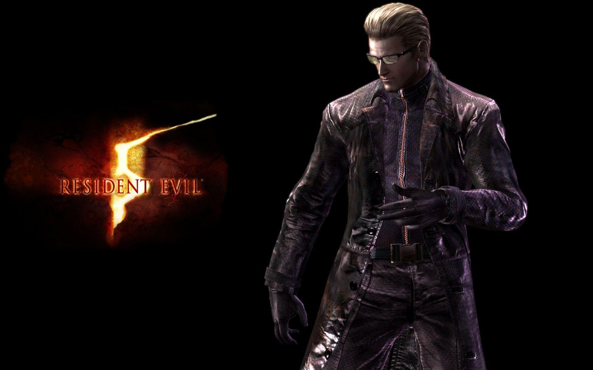 Albert Wesker in Resident Evil 5 free desktop background and wallpaper