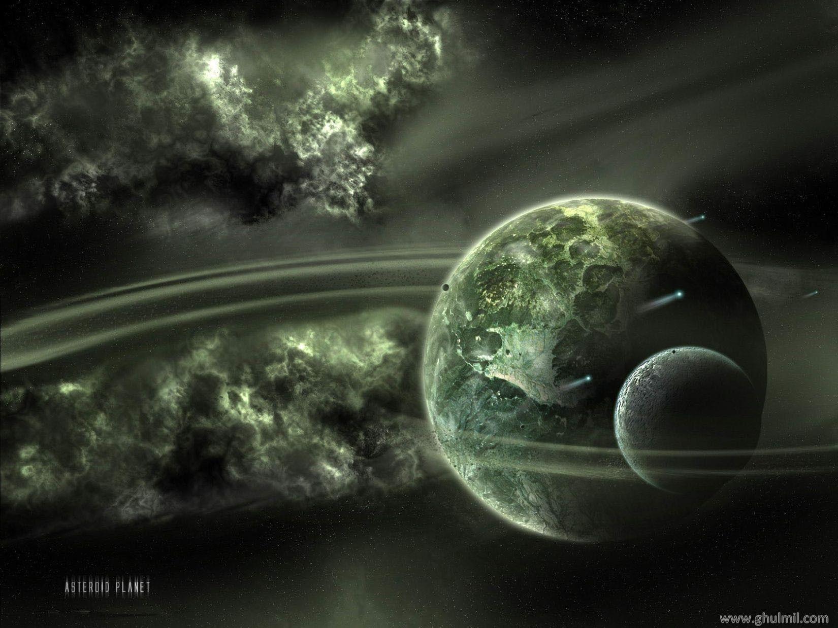 3d planets wallpaper hd