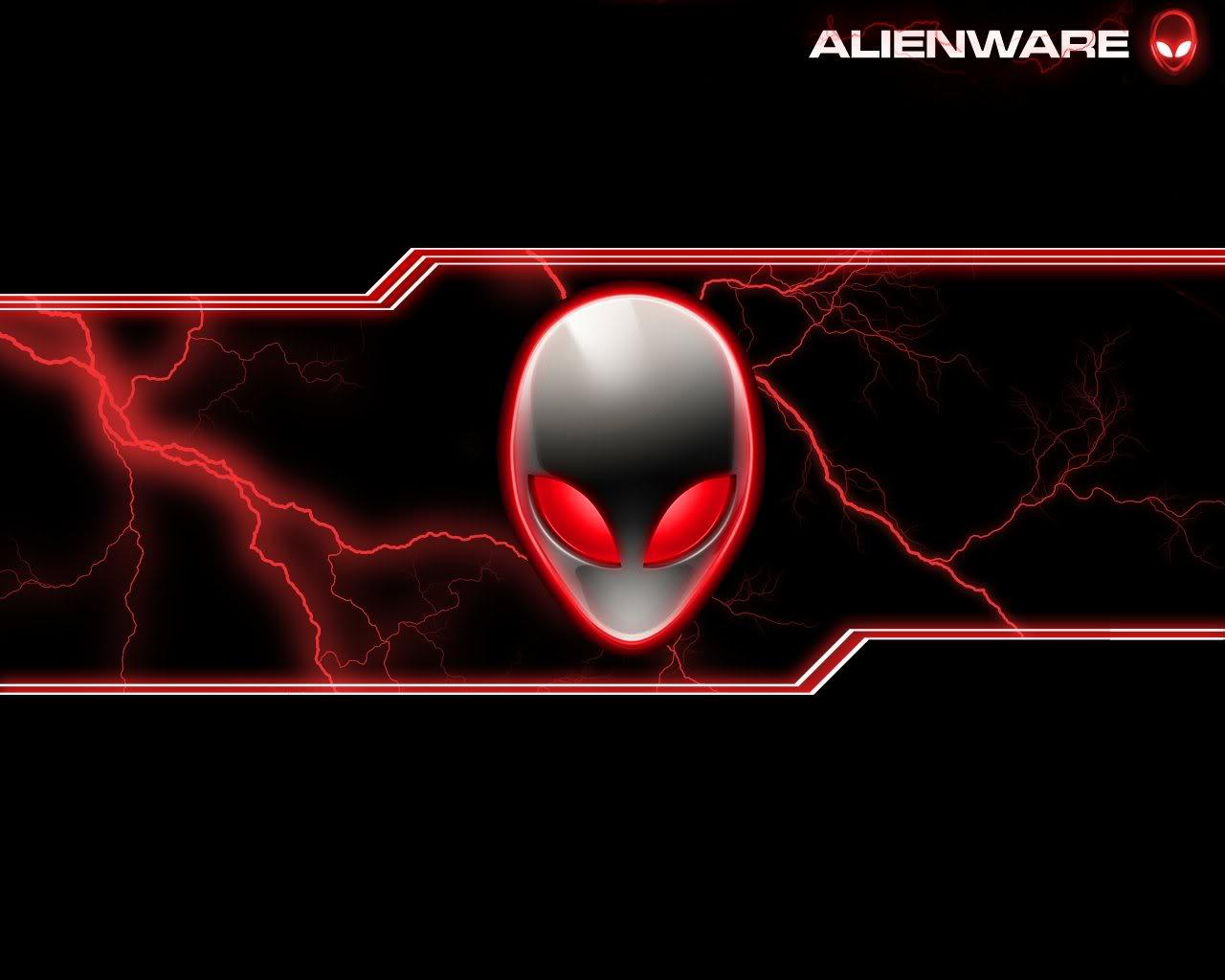 100% Quality HD Creative Red Alienware Picture