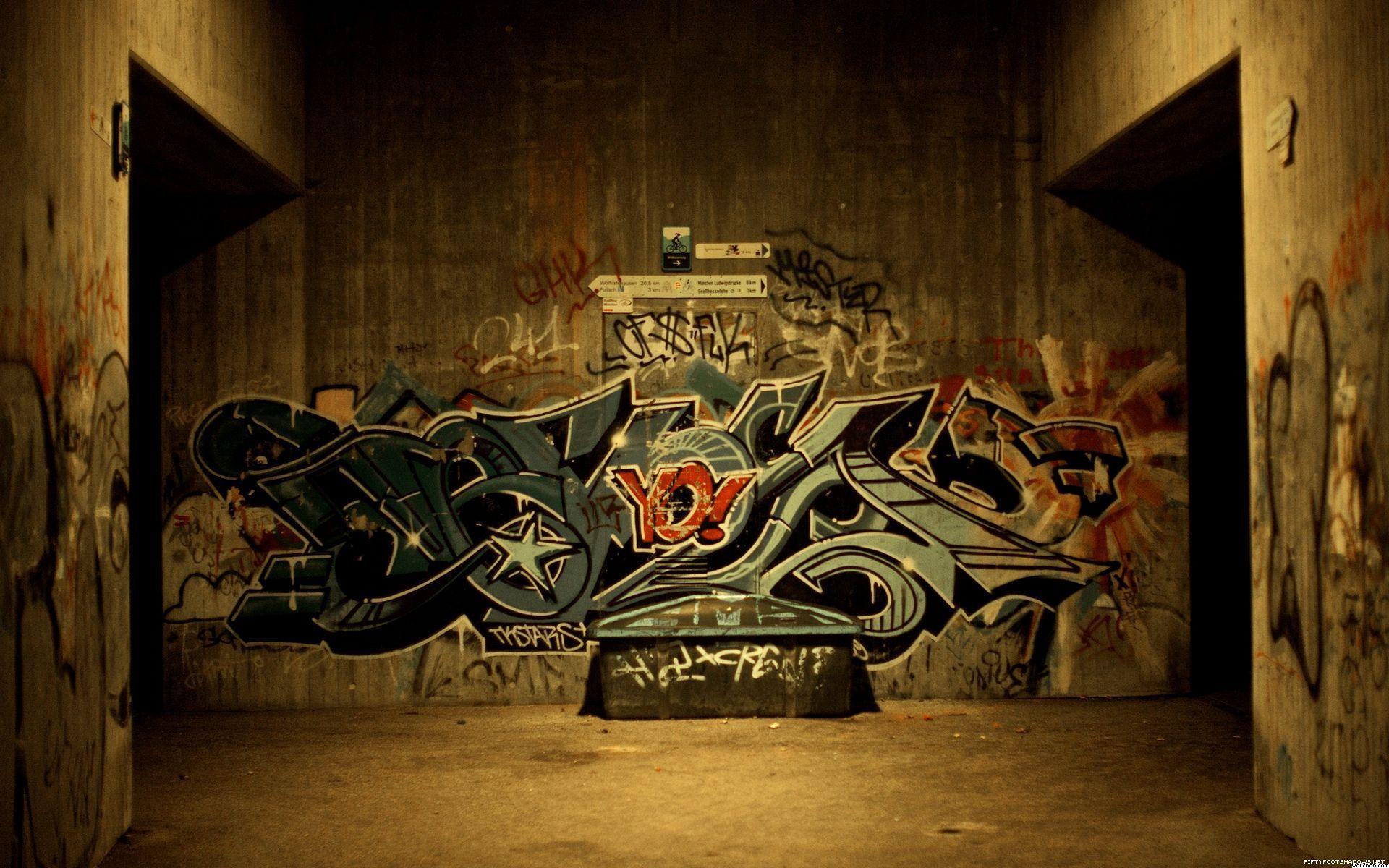 Best Hip Hop Graffiti Graffiti Wall Background. Instructions