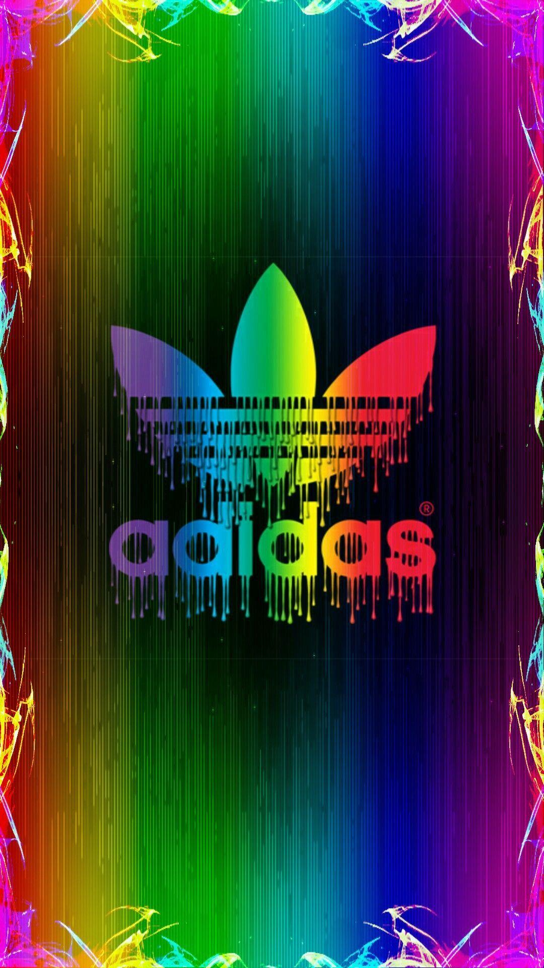 Adidas Shoes Logo Wallpapers Neon - Wallpaper Cave