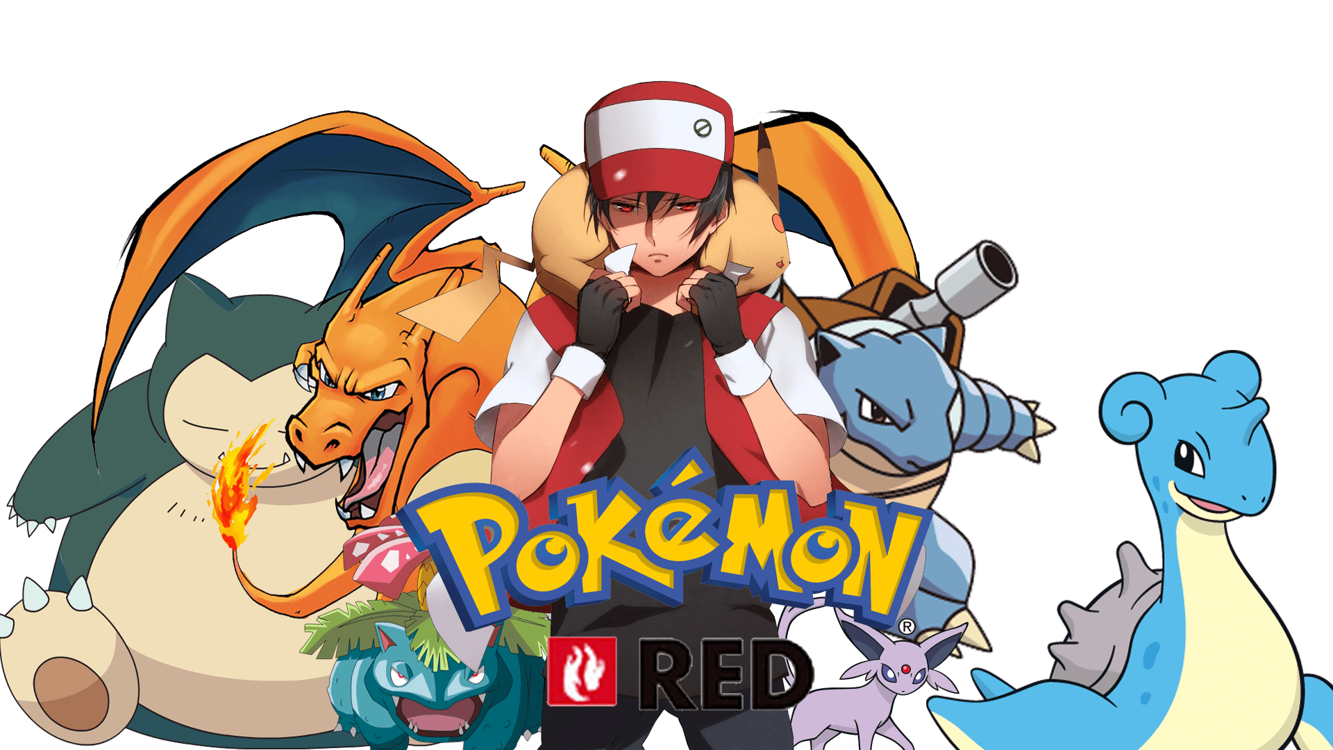 Pokemon Red Wallpaper Widescreen Gamers Wallpaper 1080p