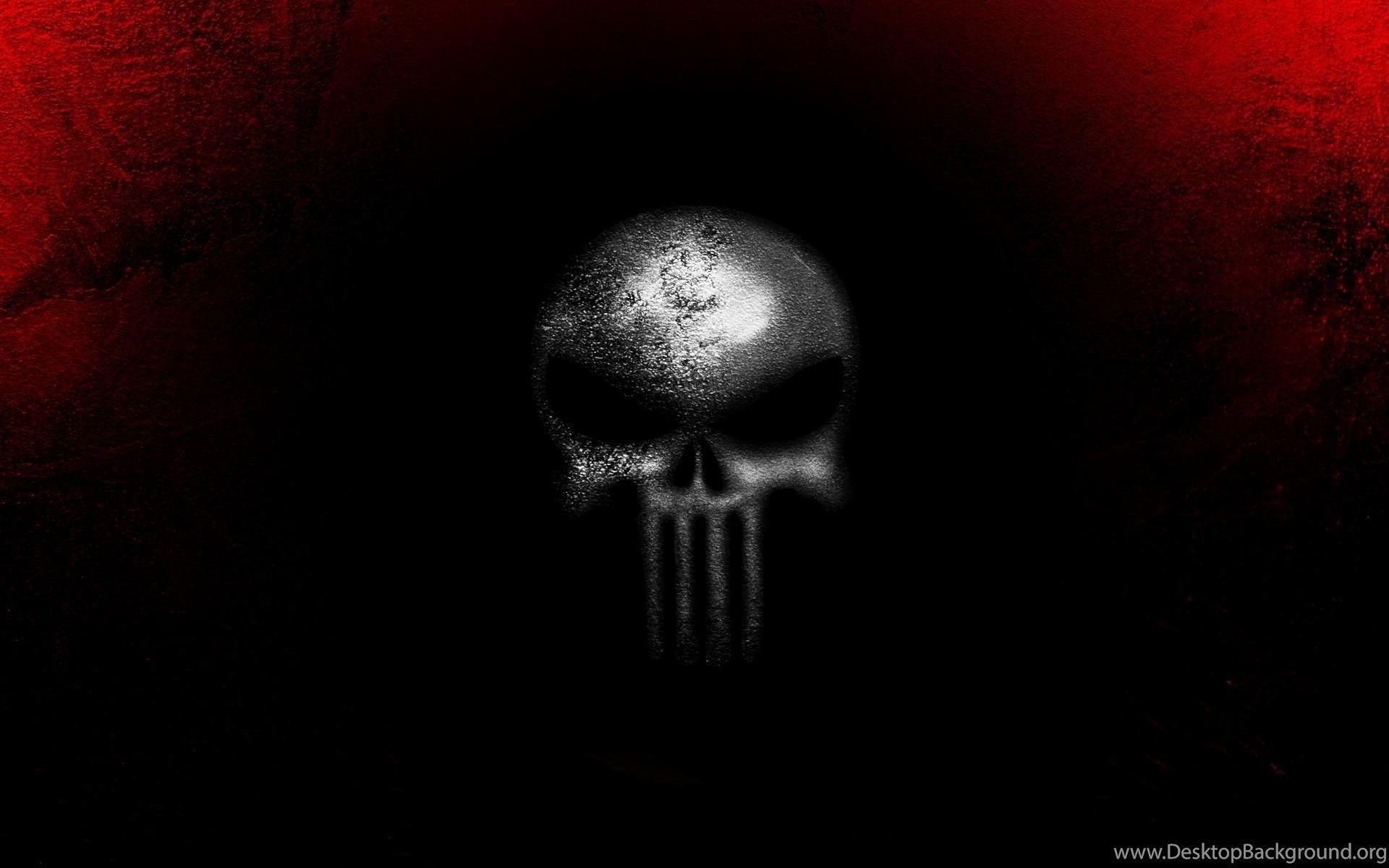 Punisher Skull Wallpaper Desktop Background