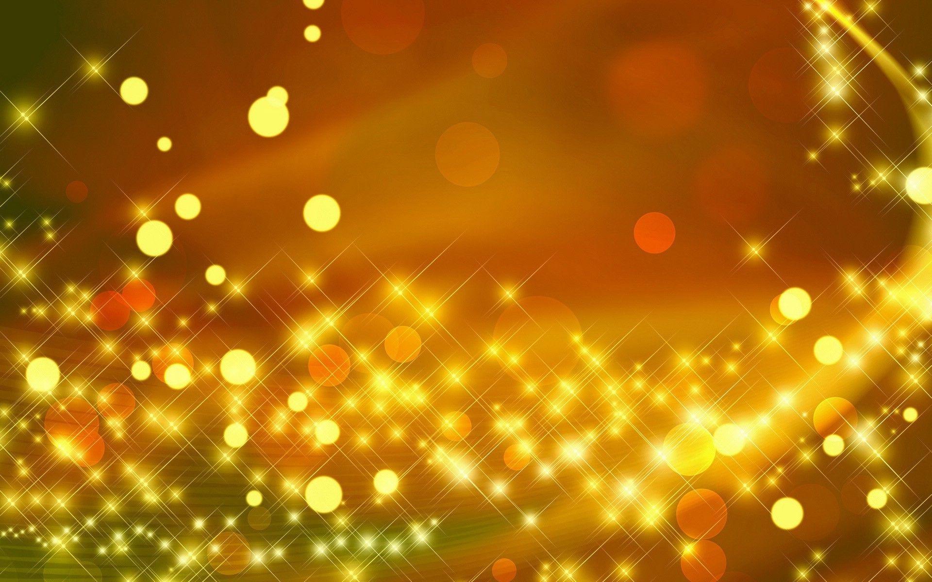 Gold Glitter Wallpaper HD