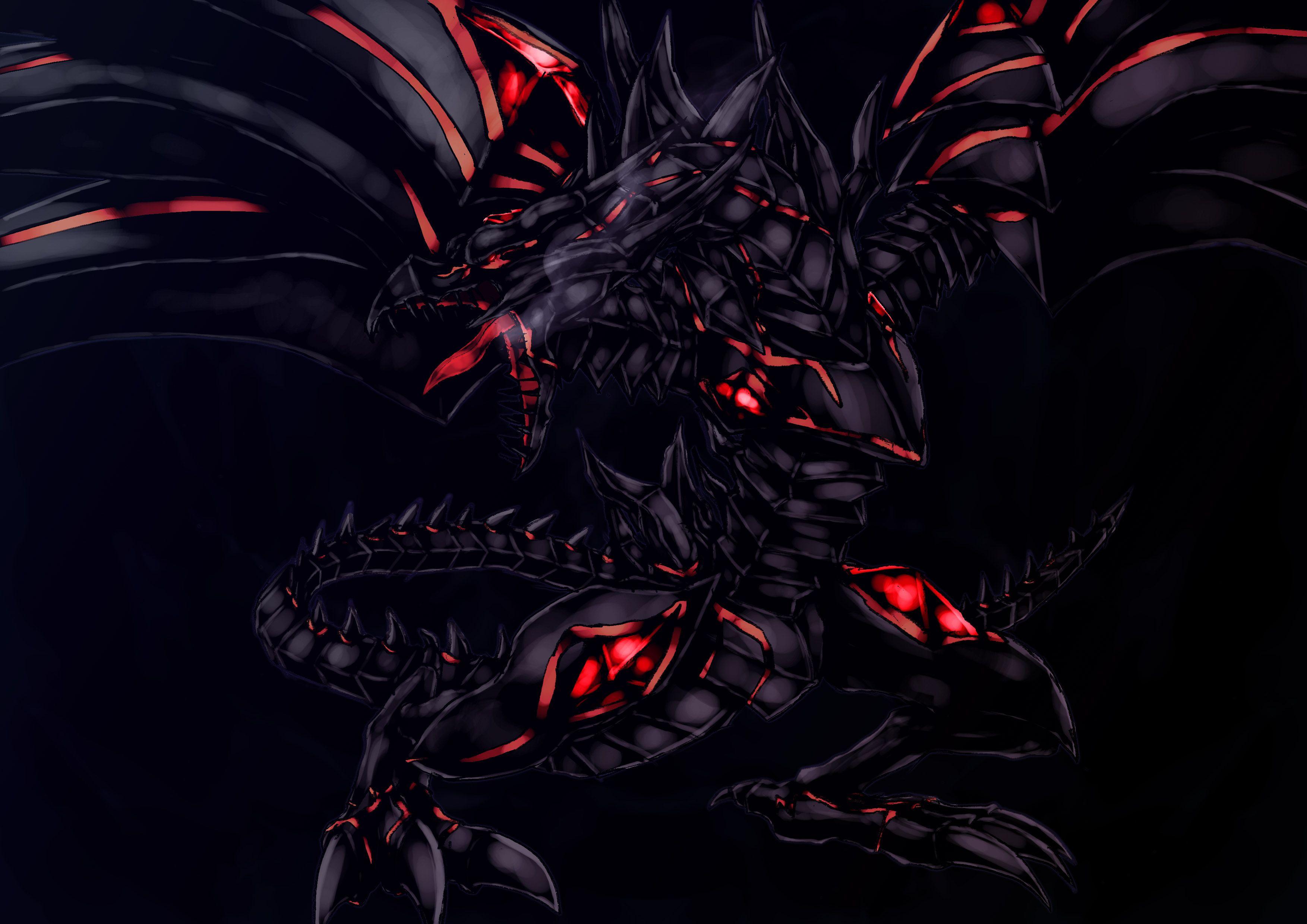 Red Eyes Darkness Dragon Eyes Black Dragon Anime
