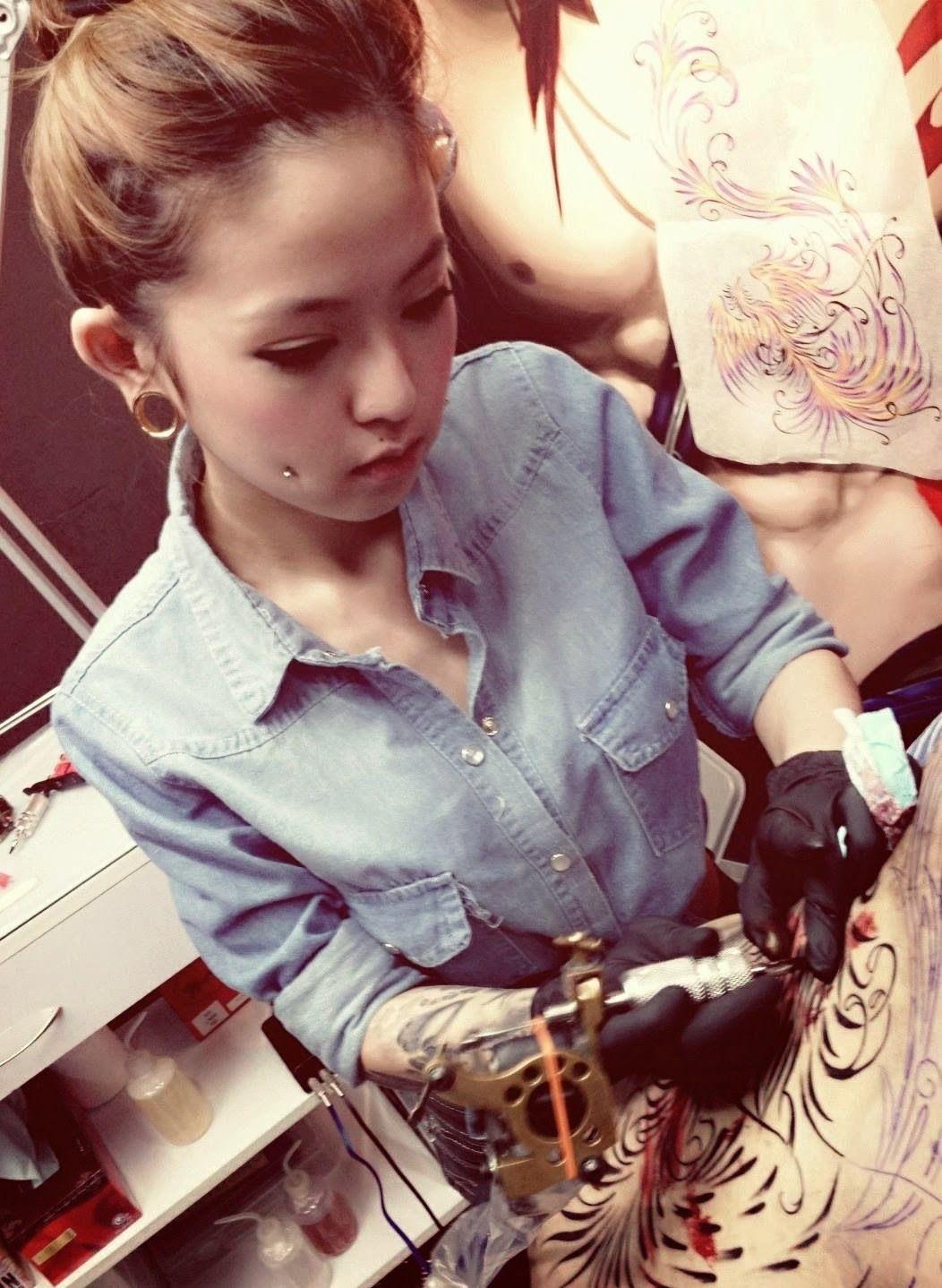 Ảnh Ryusaki - “Thánh nữ Tattoo” cực xinh đẹp của Malaysia