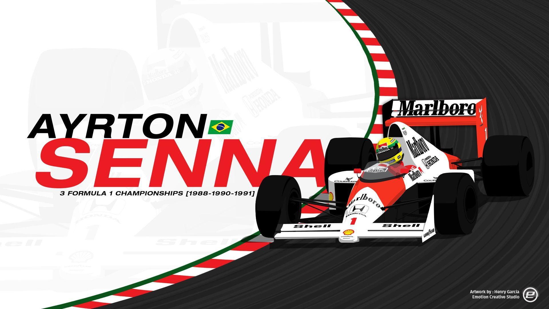 Confira este projeto do \u201cAyrton Senna Wallpaper\u201d