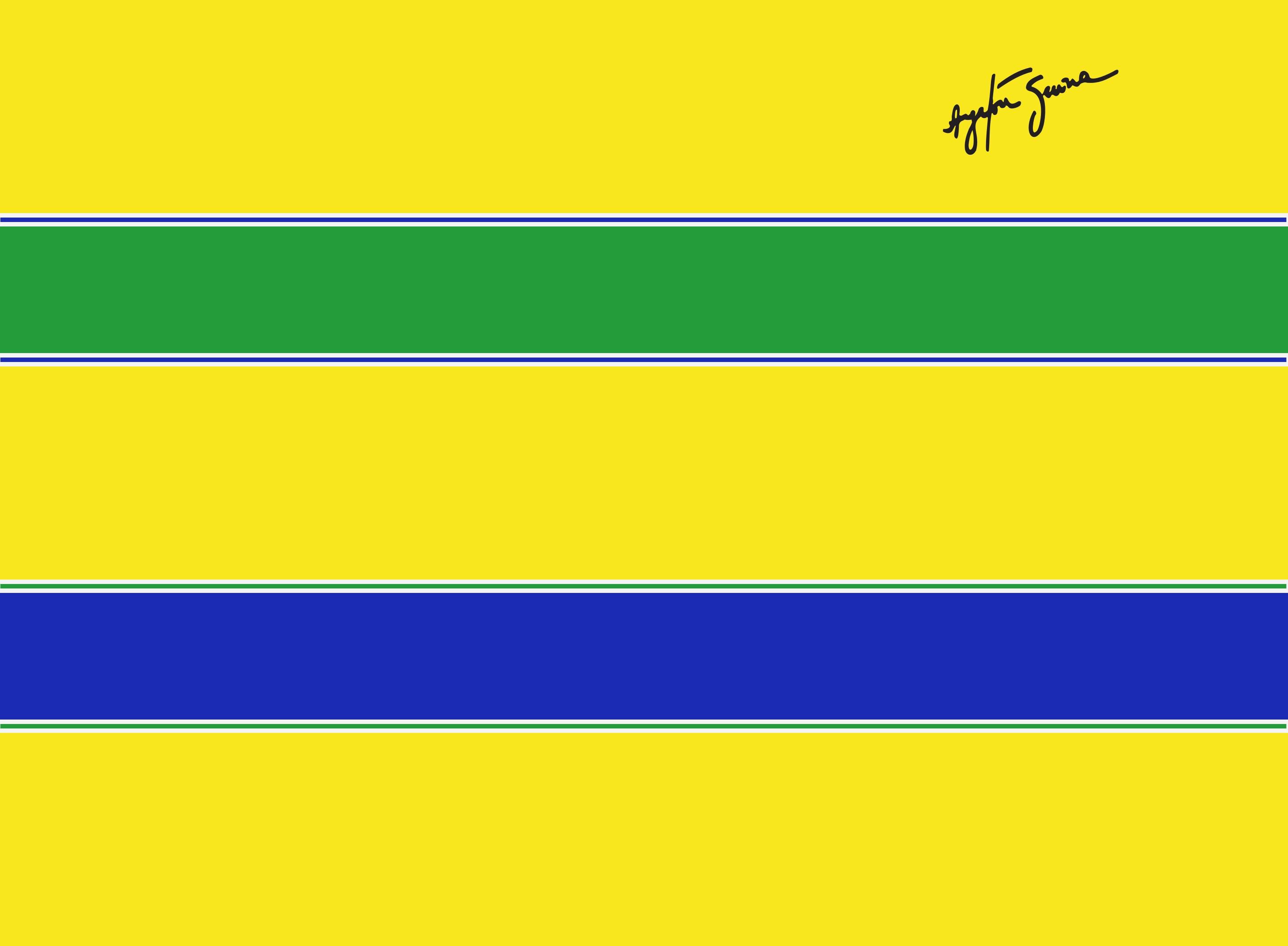 Ayrton Senna minimalist wallpaper