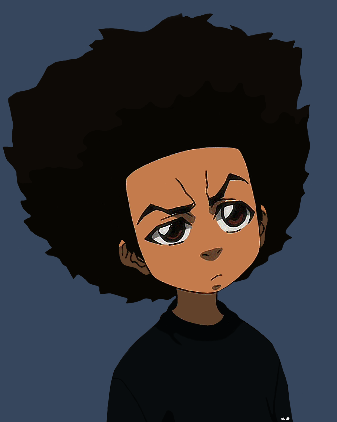 The Boondocks Huey Freeman Drawing