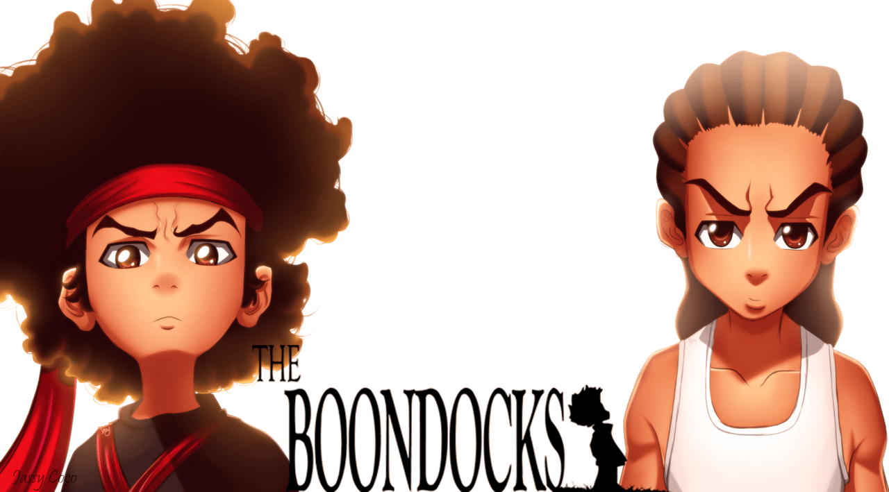 The Boondocks: Huey and Riley Freeman by JassyCoCo.