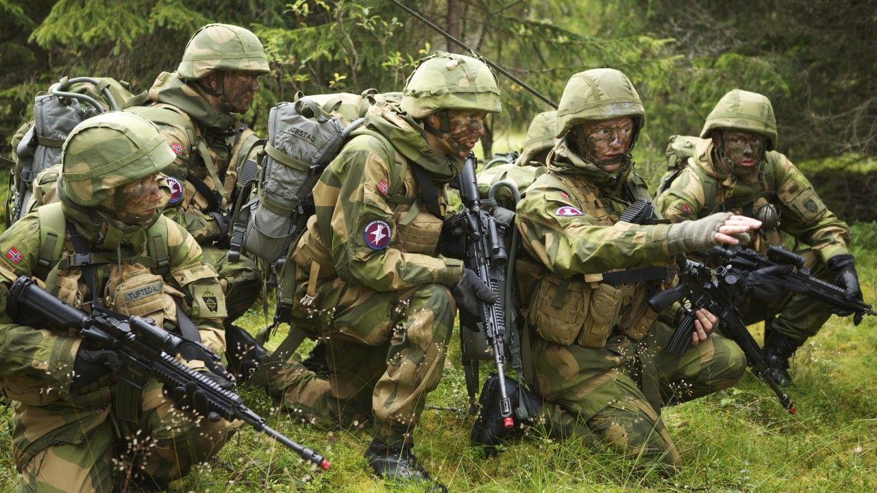Wallpaper Norwegian Army, Norwegian Armed Forces, soldier, camo