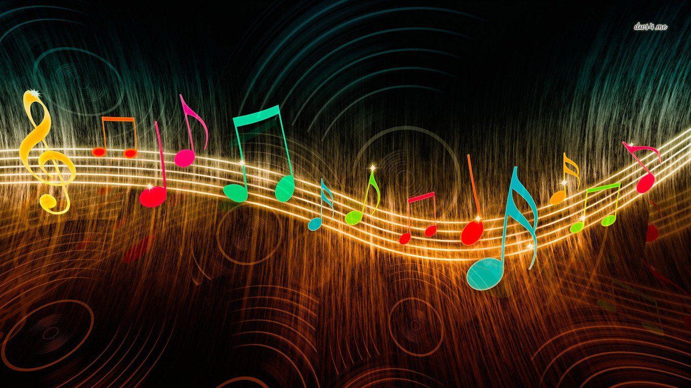 Musical Notes HD Wallpaper and Background Image
