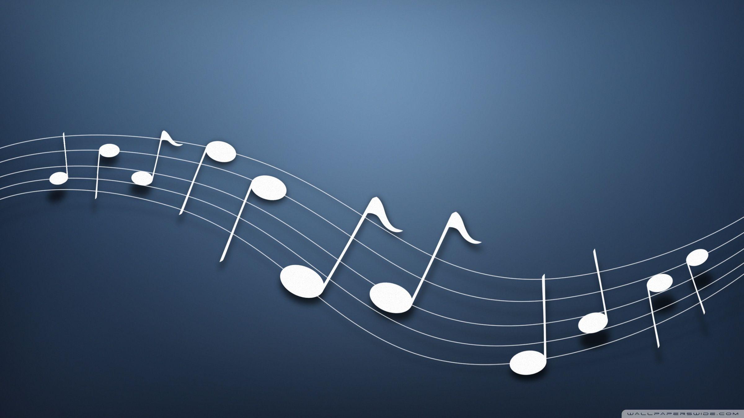 Music Notes Background HD Wallpaper, Background Image