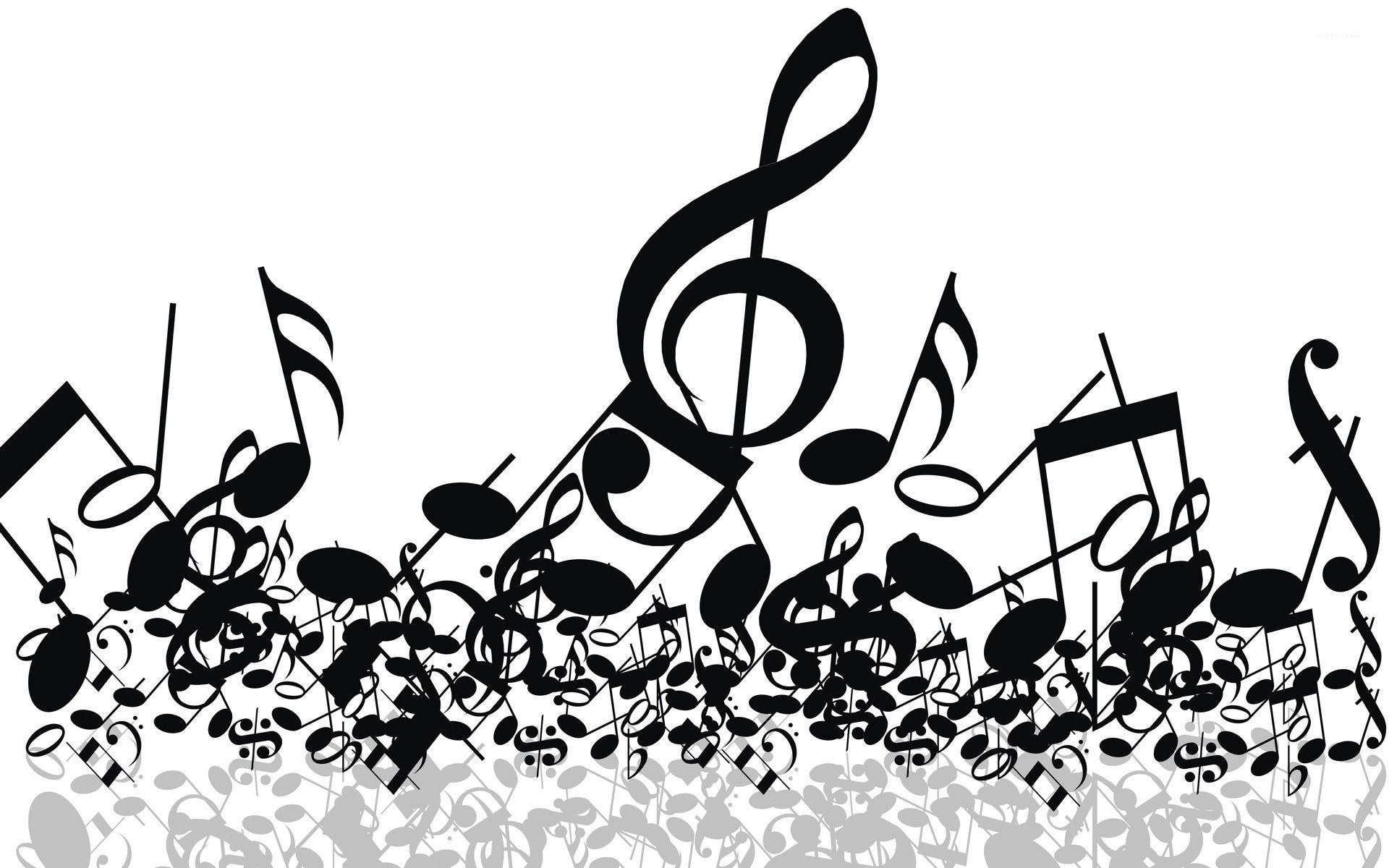 Music notes wallpaper wallpaper