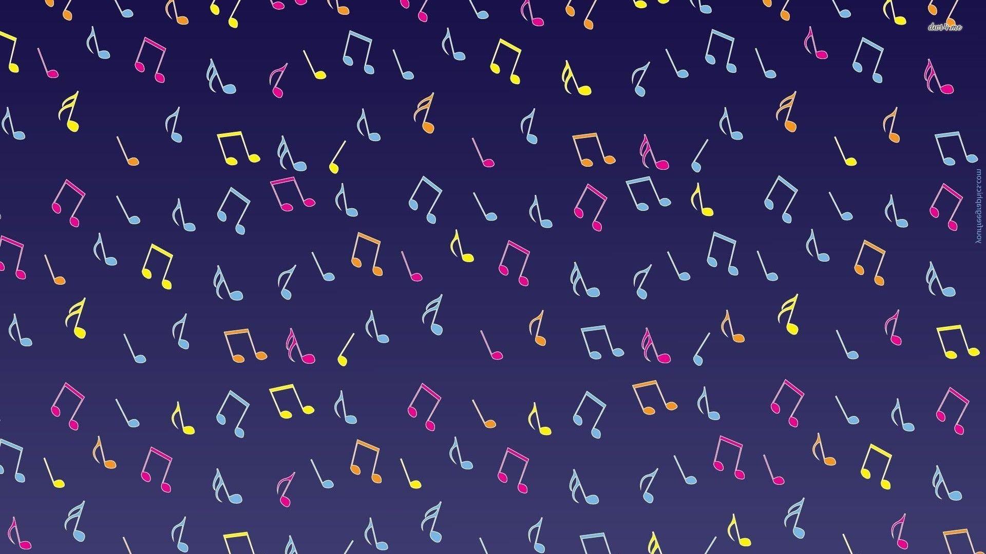 background 1920x1200 notes twitter musical background graphics