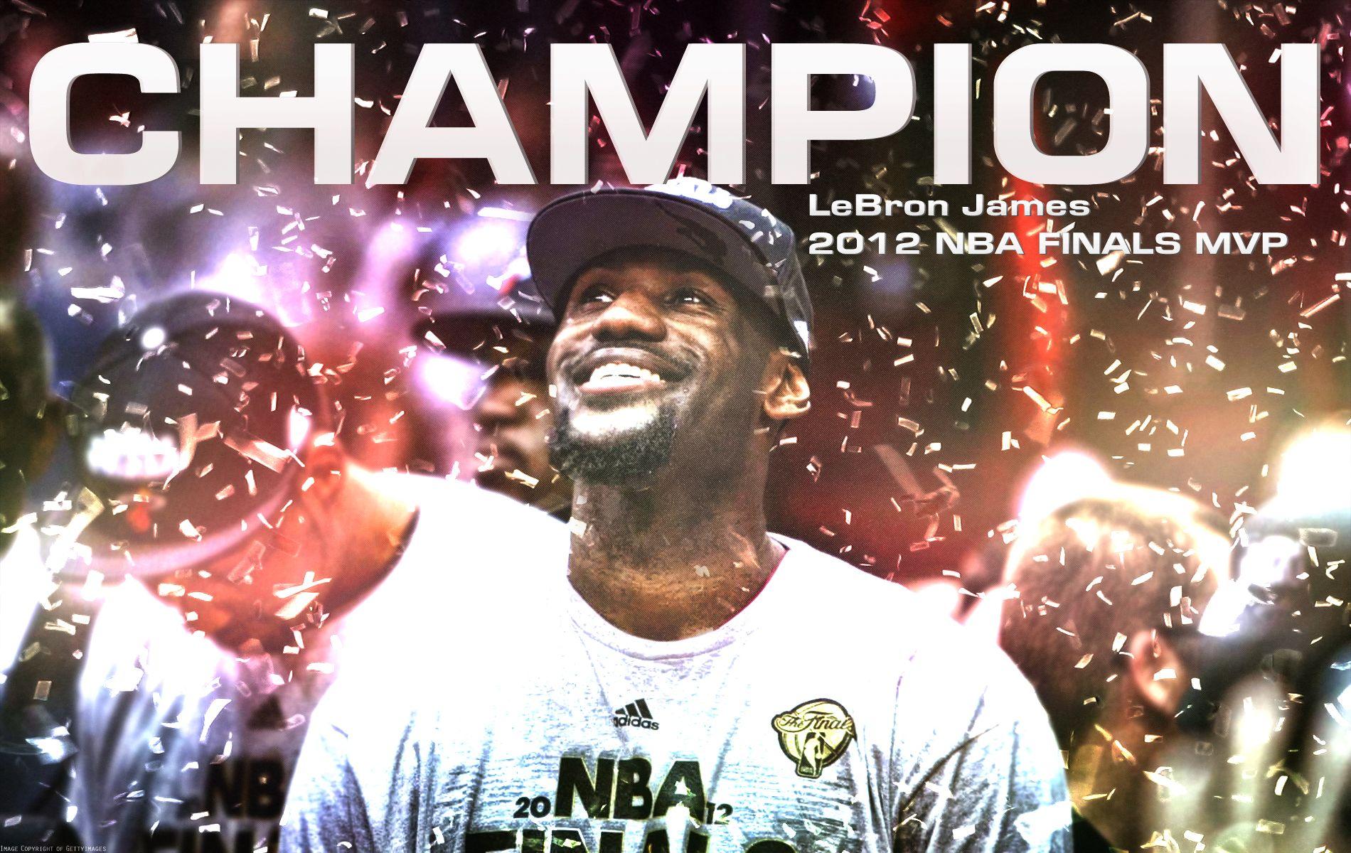 LeBron James NBA Finals MVP Wallpaper