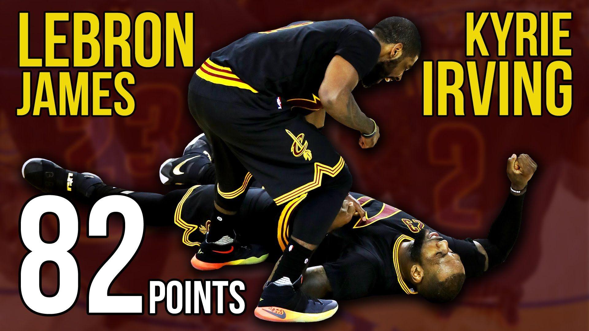 Kyrie Irving and LeBron James Combine for 82 Points in Game 5 NBA