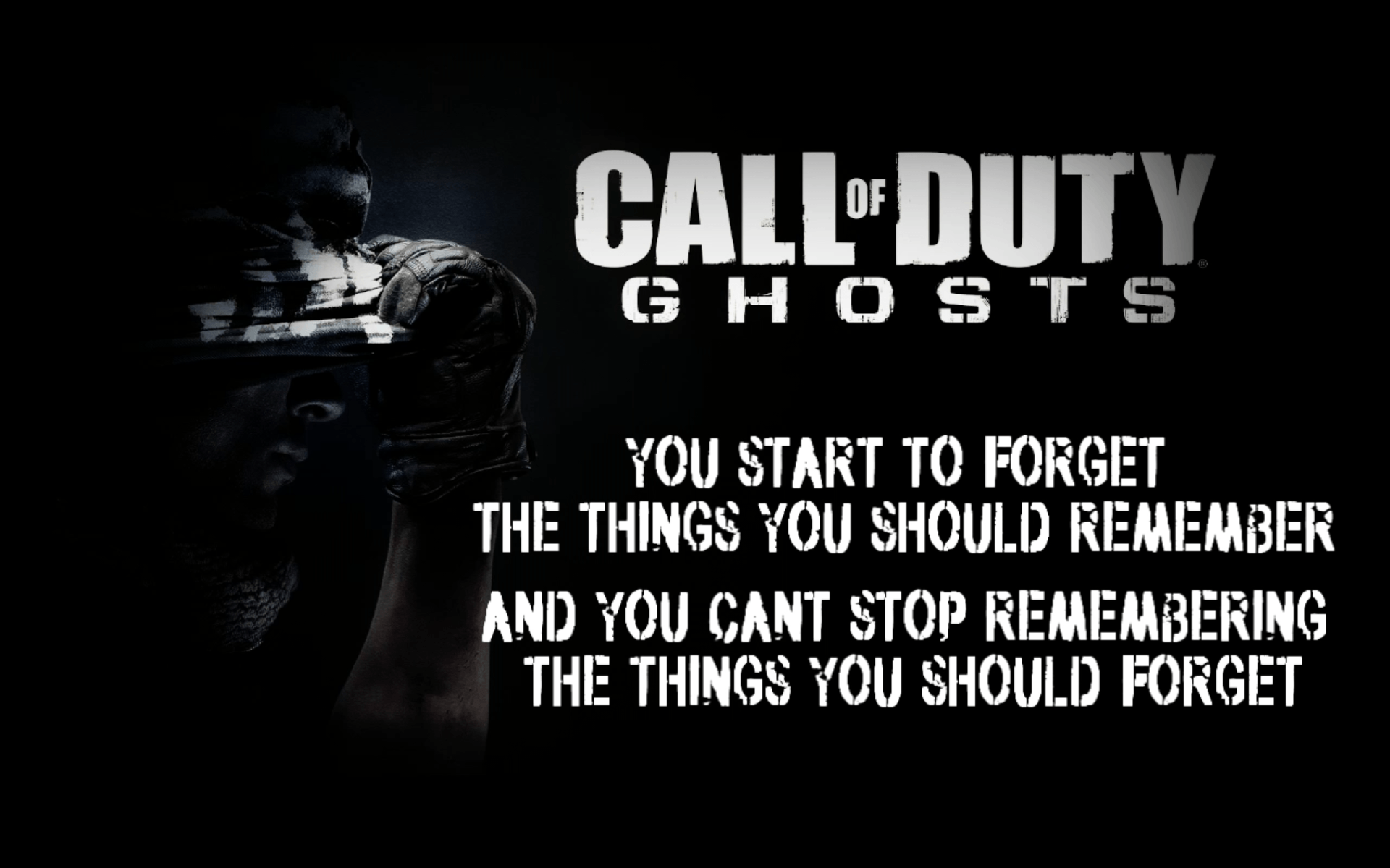 Call of Duty Ghosts HD Wallpaper