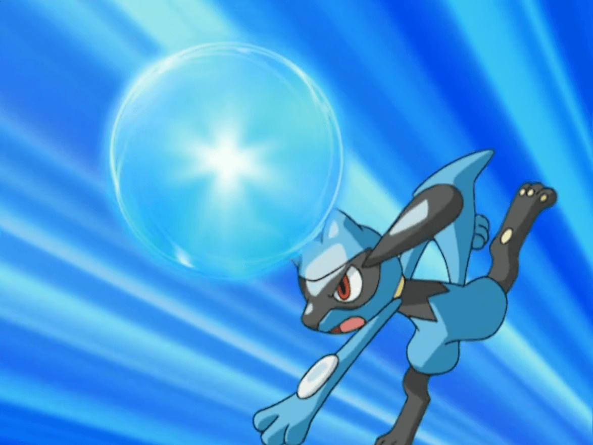 Riolu Aura Sphere.png. Pokémon