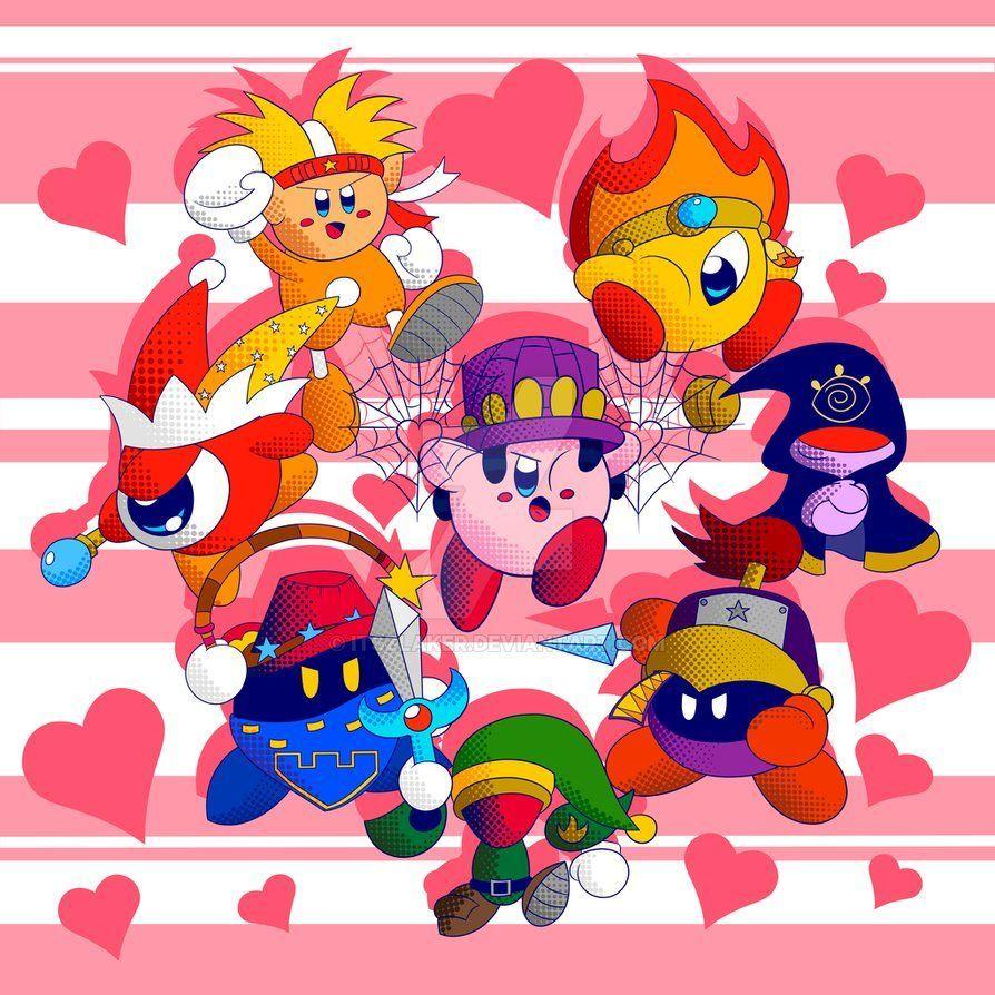 Kirby Star Allies and His Friends