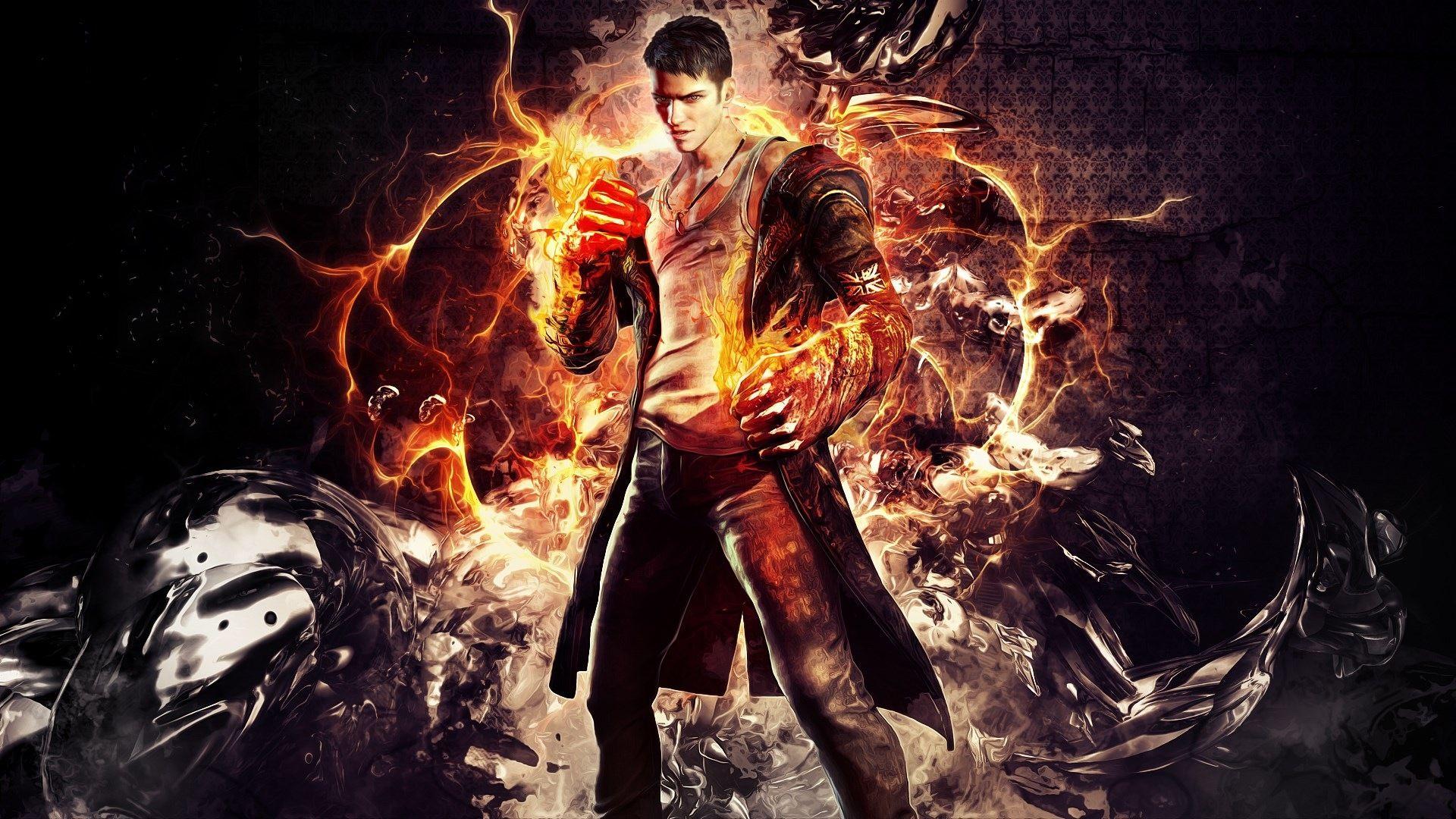 Devil May Cry 4 Dante Devil Trigger PS3 Games Wallpaper Res